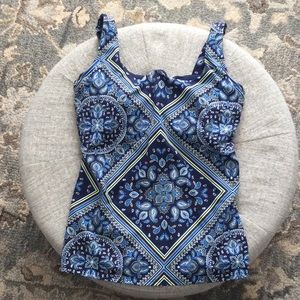 Land’s End Women’s DD-Cup Tankini Top